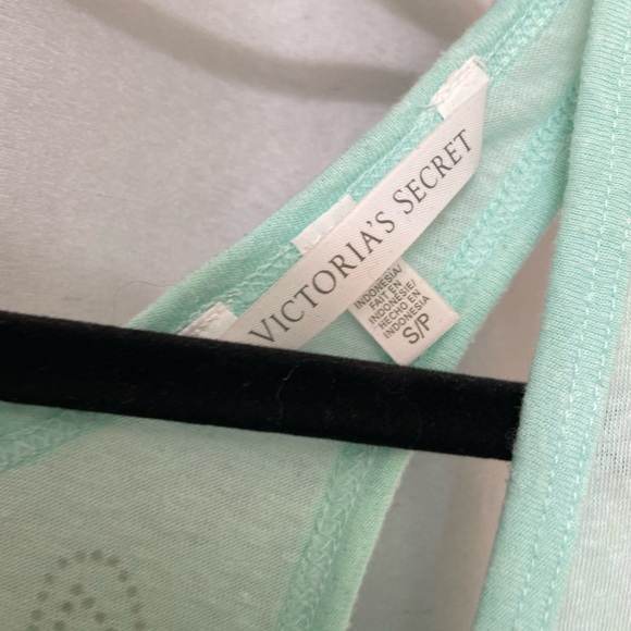 Angel but Devilish Side Victoria Secret size small teal tank top - Picture 2 of 5